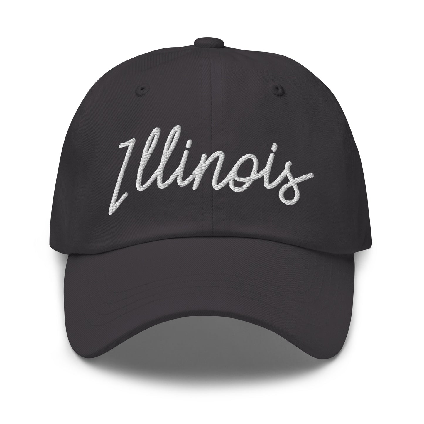 Illinois Retro Script Dad Hat