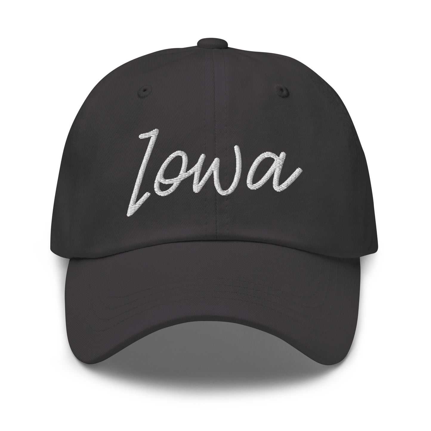 Iowa Retro Script Dad Hat