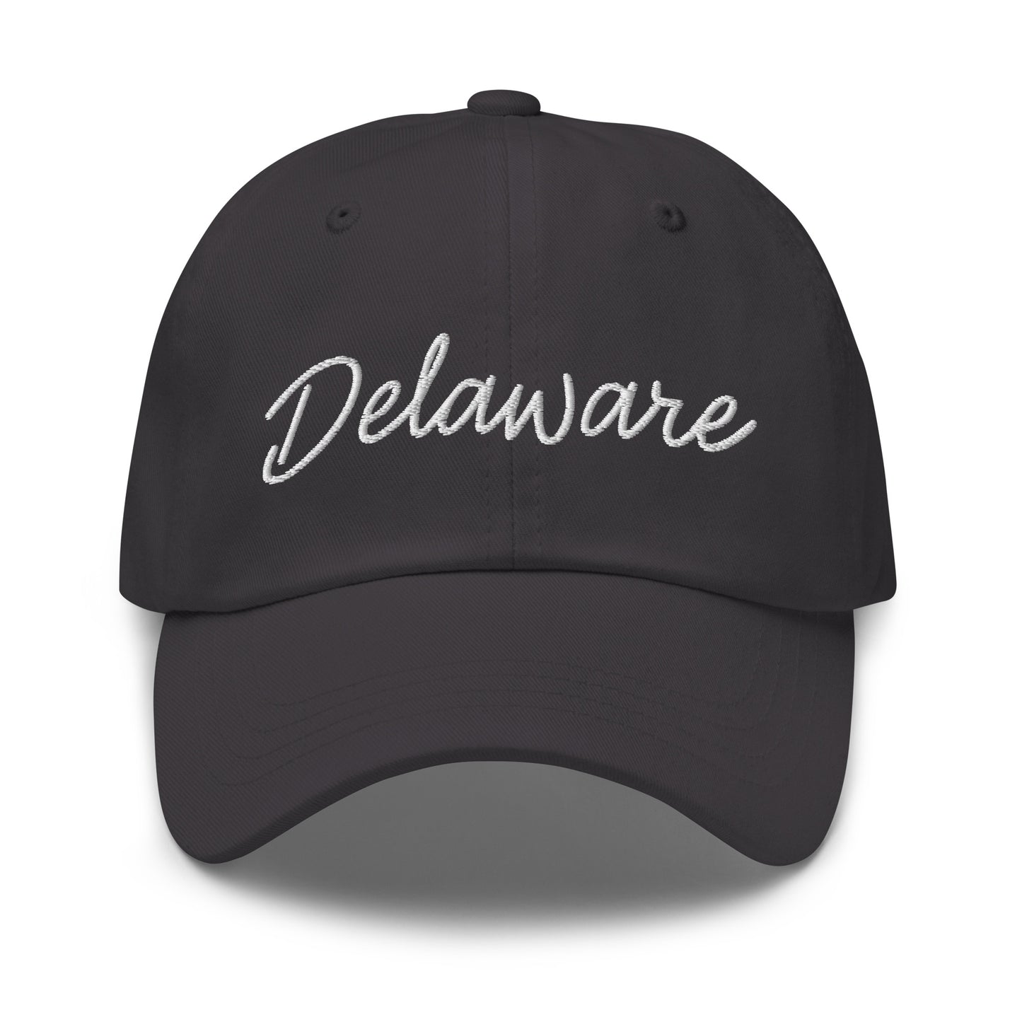 Delaware Retro Script Dad Hat