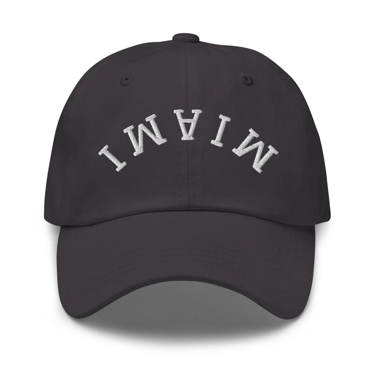 Miami Upside Down Arch Dad Hat