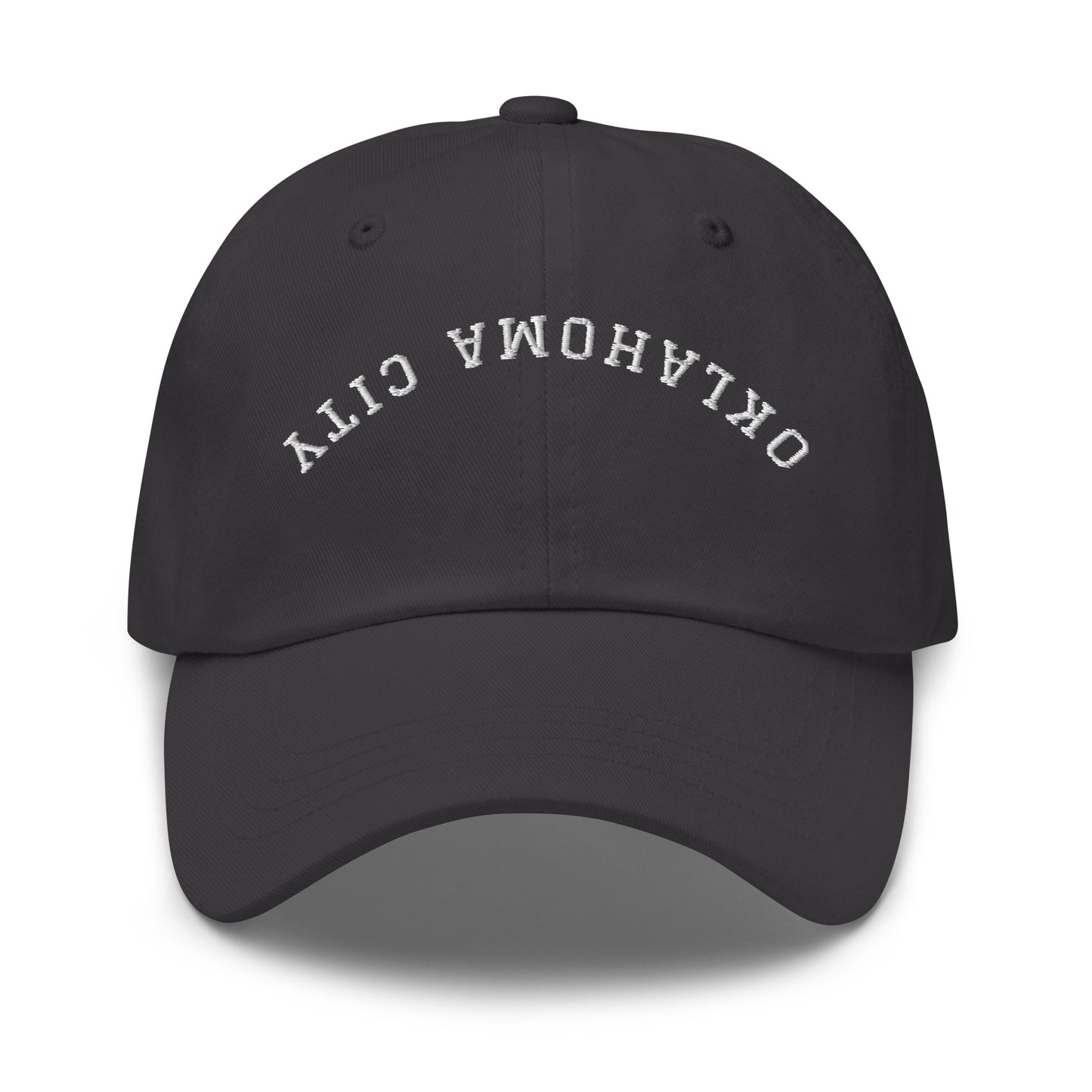 Oklahoma City Upside Down Arch Dad Hat