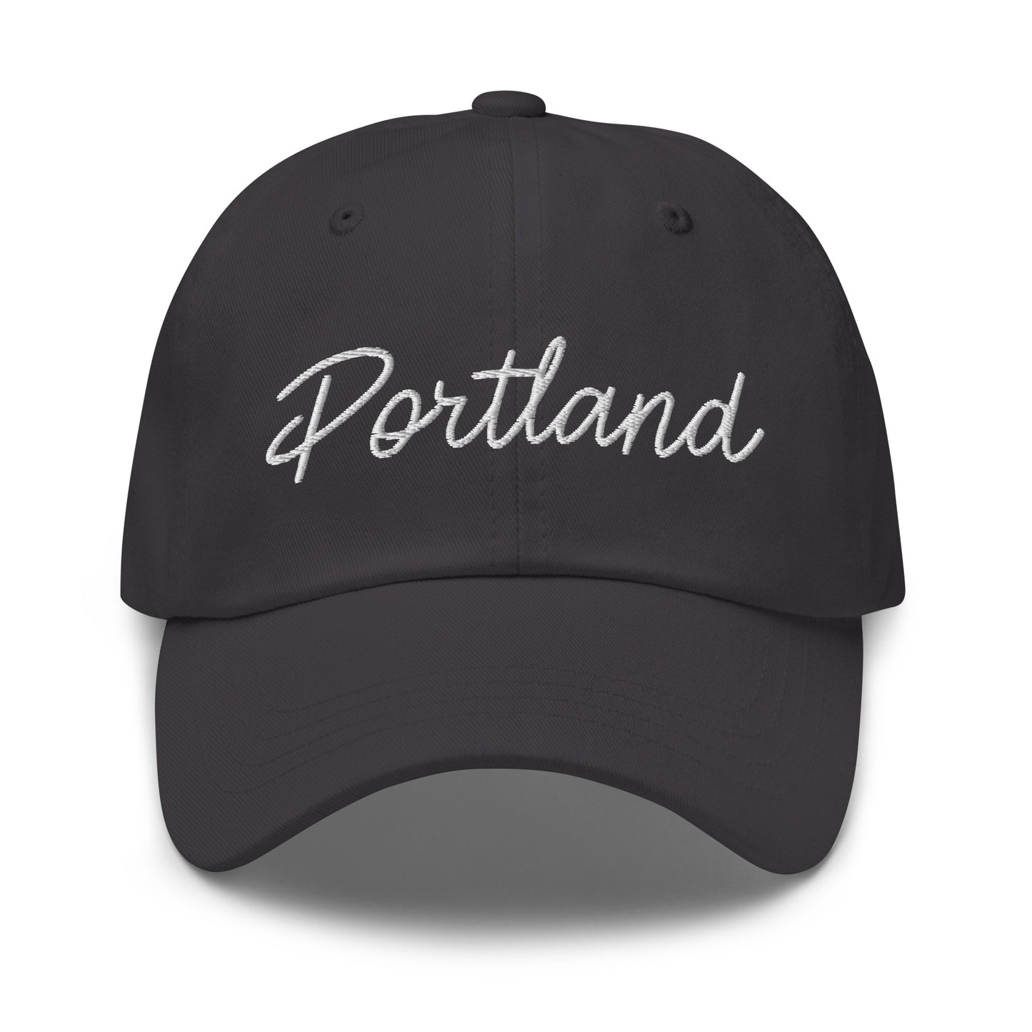 Portland Retro Script Dad Hat