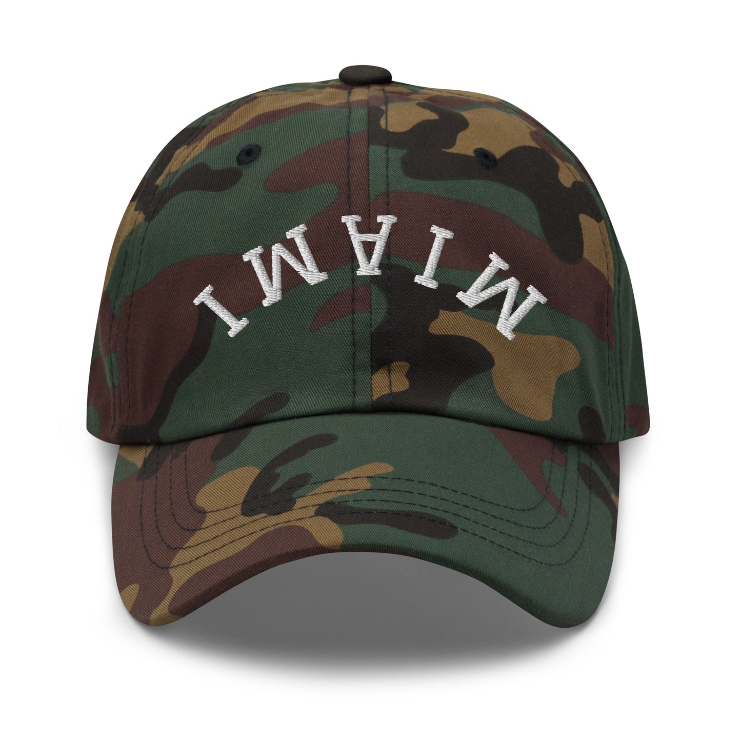 Miami Upside Down Arch Dad Hat
