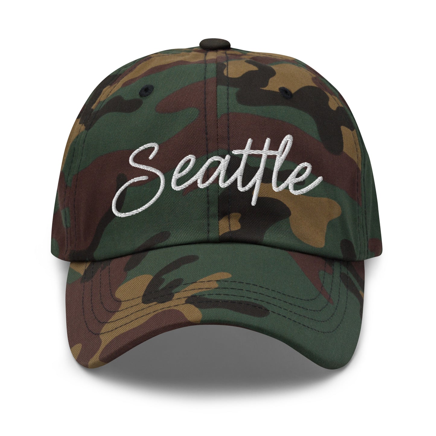 Seattle Retro Script Dad Hat
