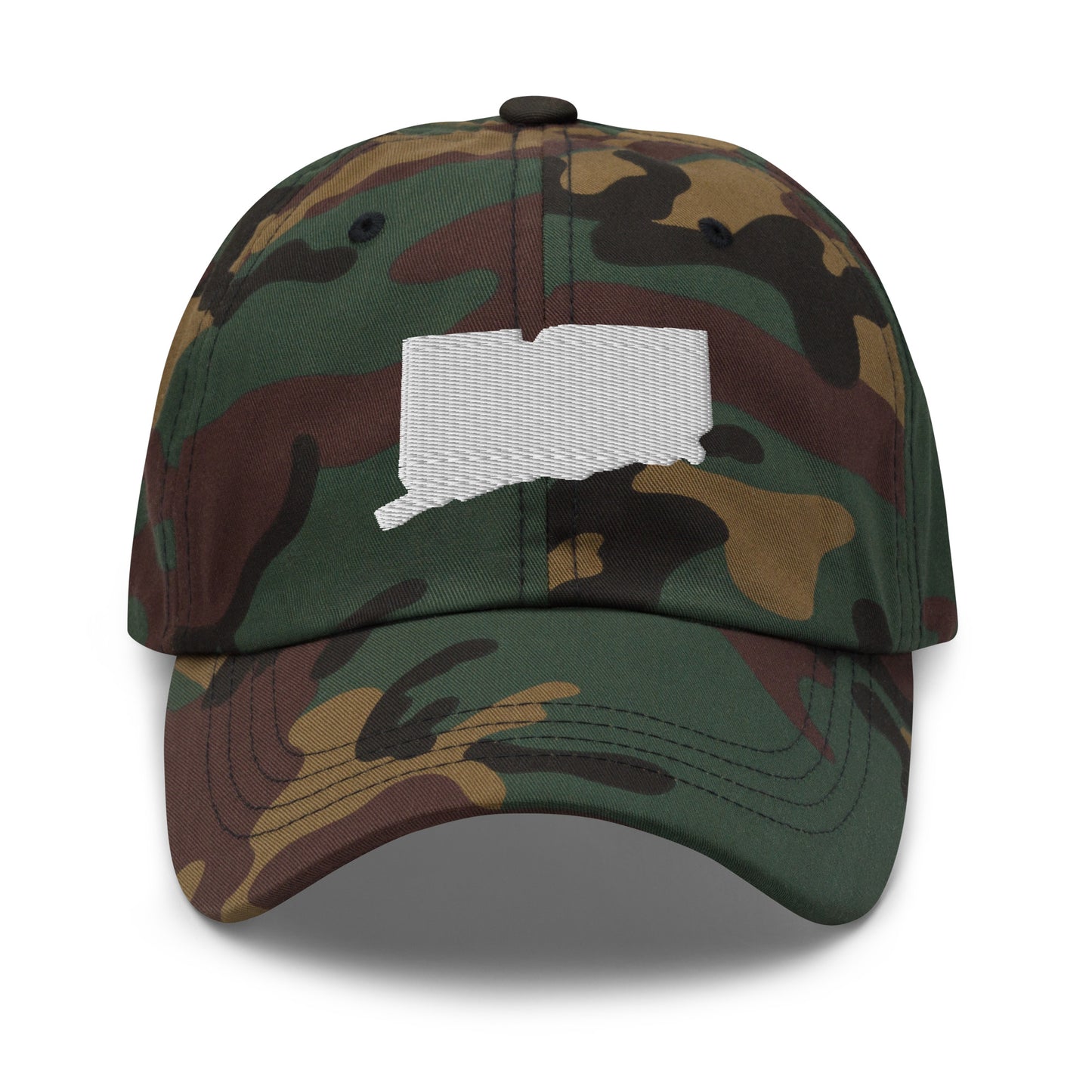 Connecticut State Silhouette Dad Hat