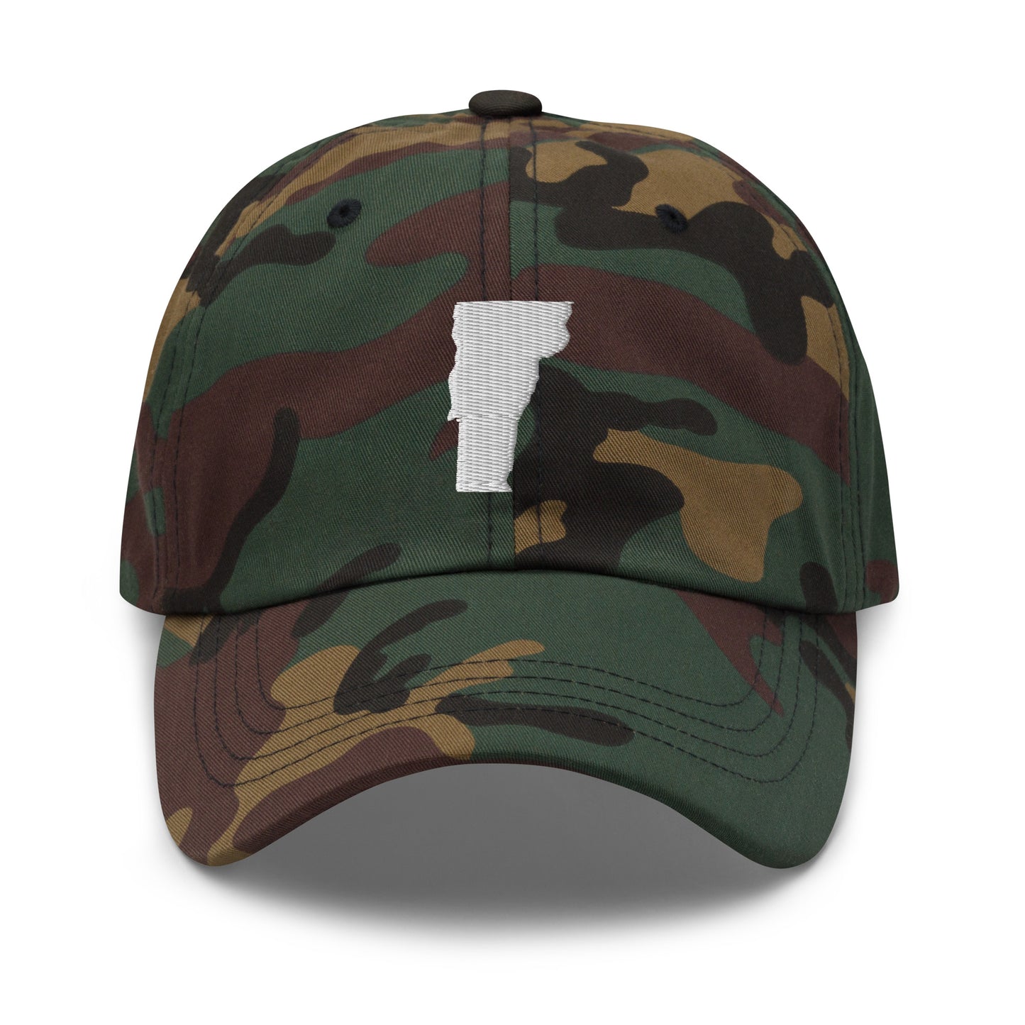 Vermont State Silhouette Dad Hat