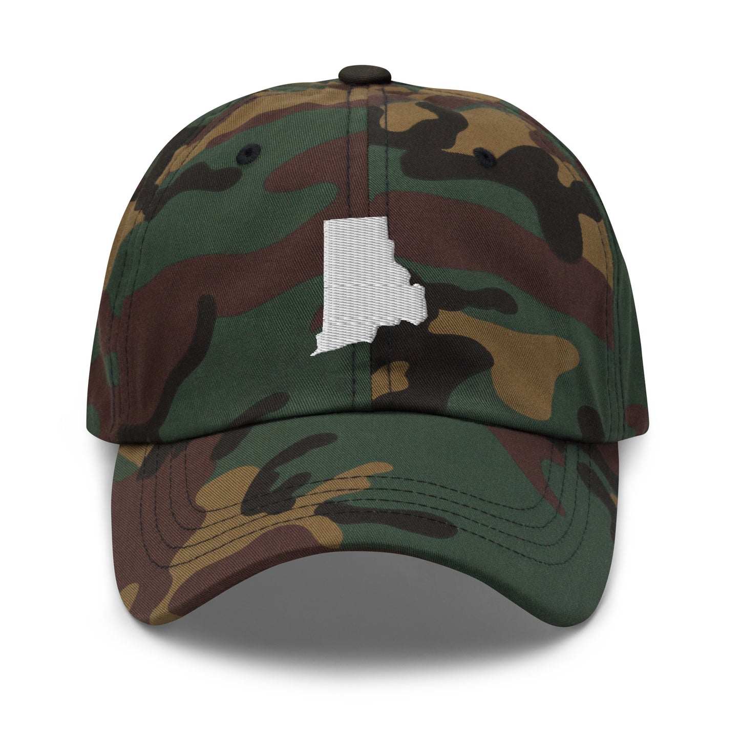 Rhode Island State Silhouette Dad Hat