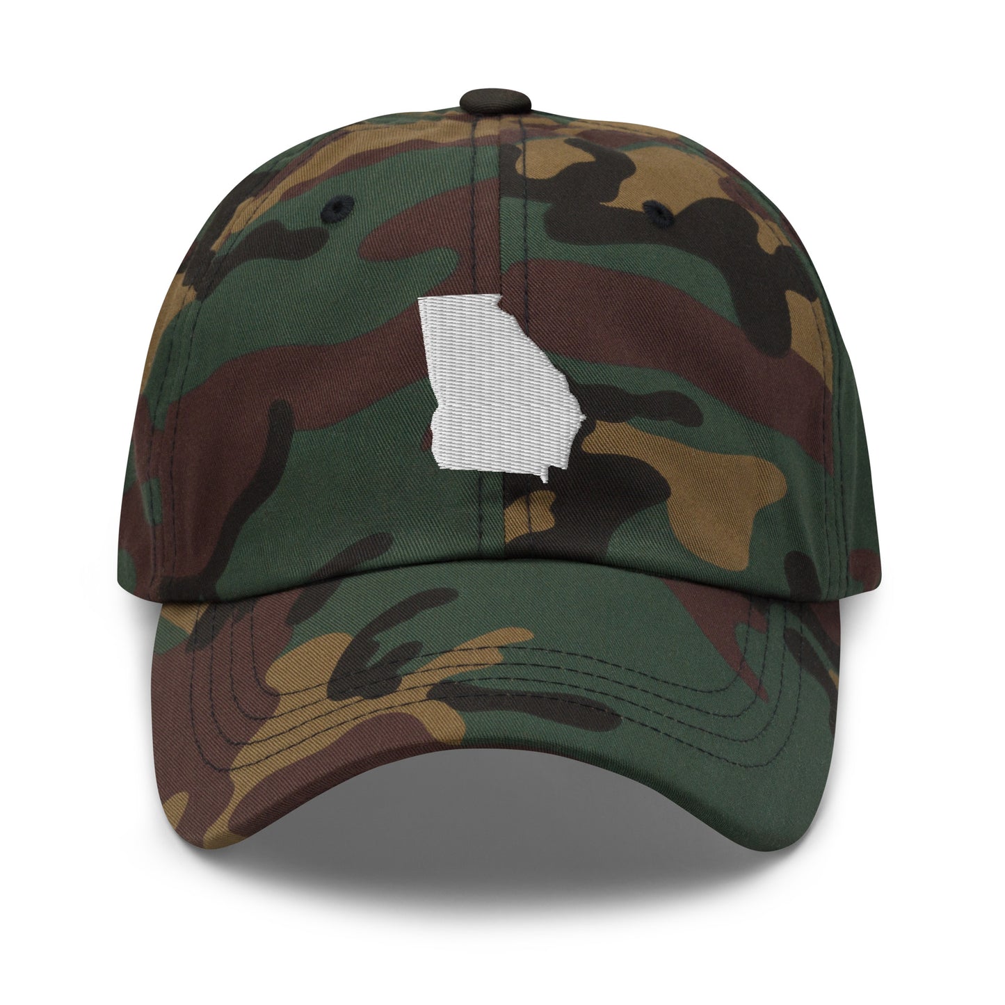 Georgia State Silhouette Dad Hat