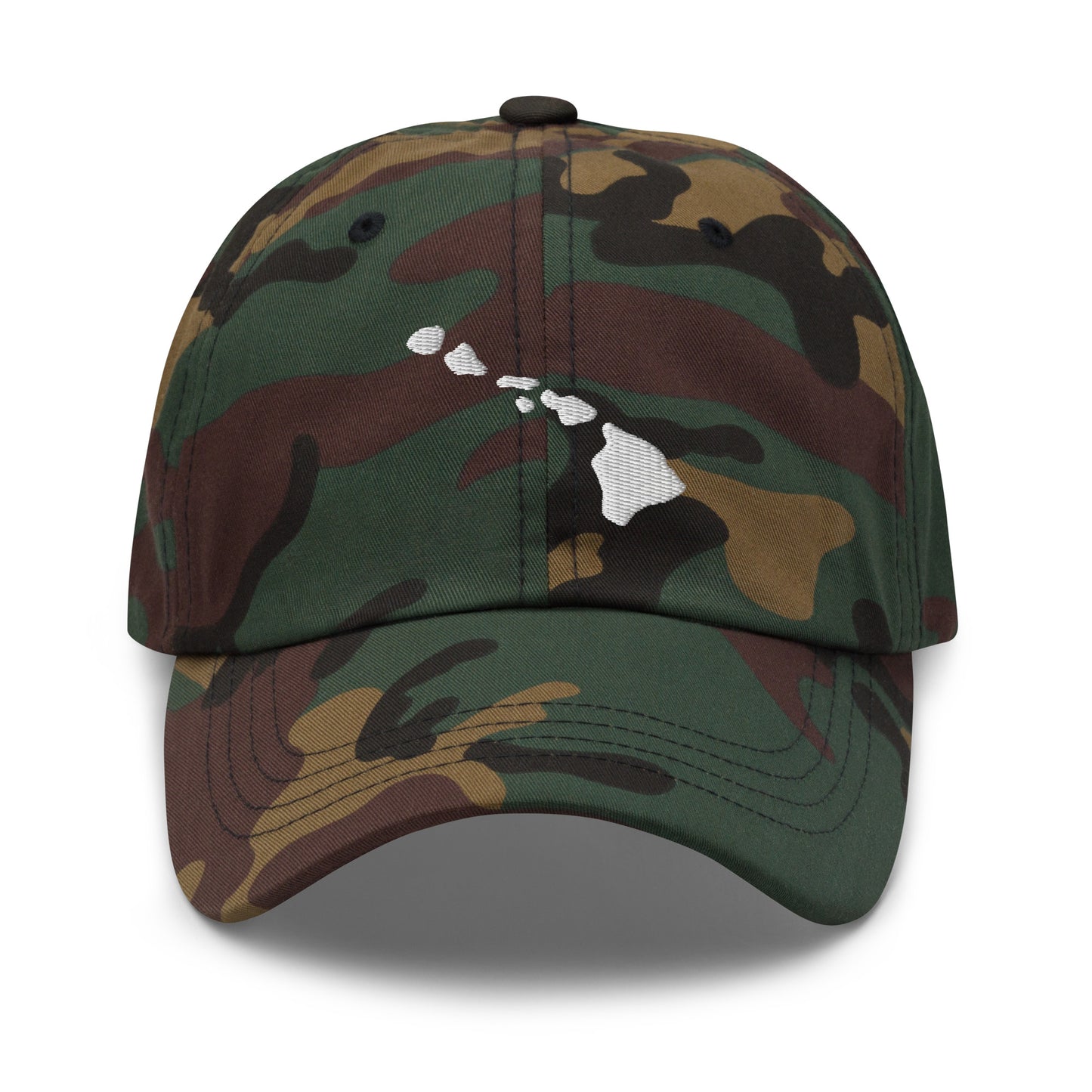 Hawaii State Silhouette Dad Hat