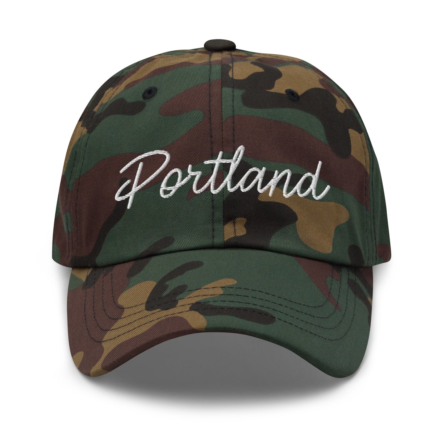 Portland Retro Script Dad Hat