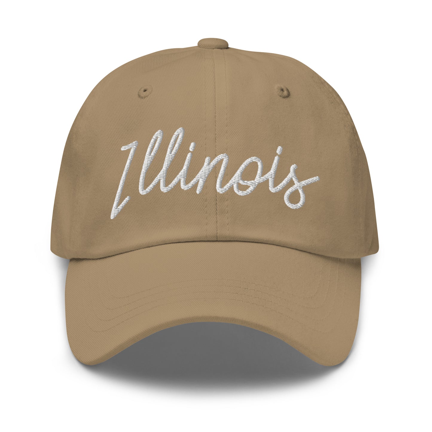 Illinois Retro Script Dad Hat