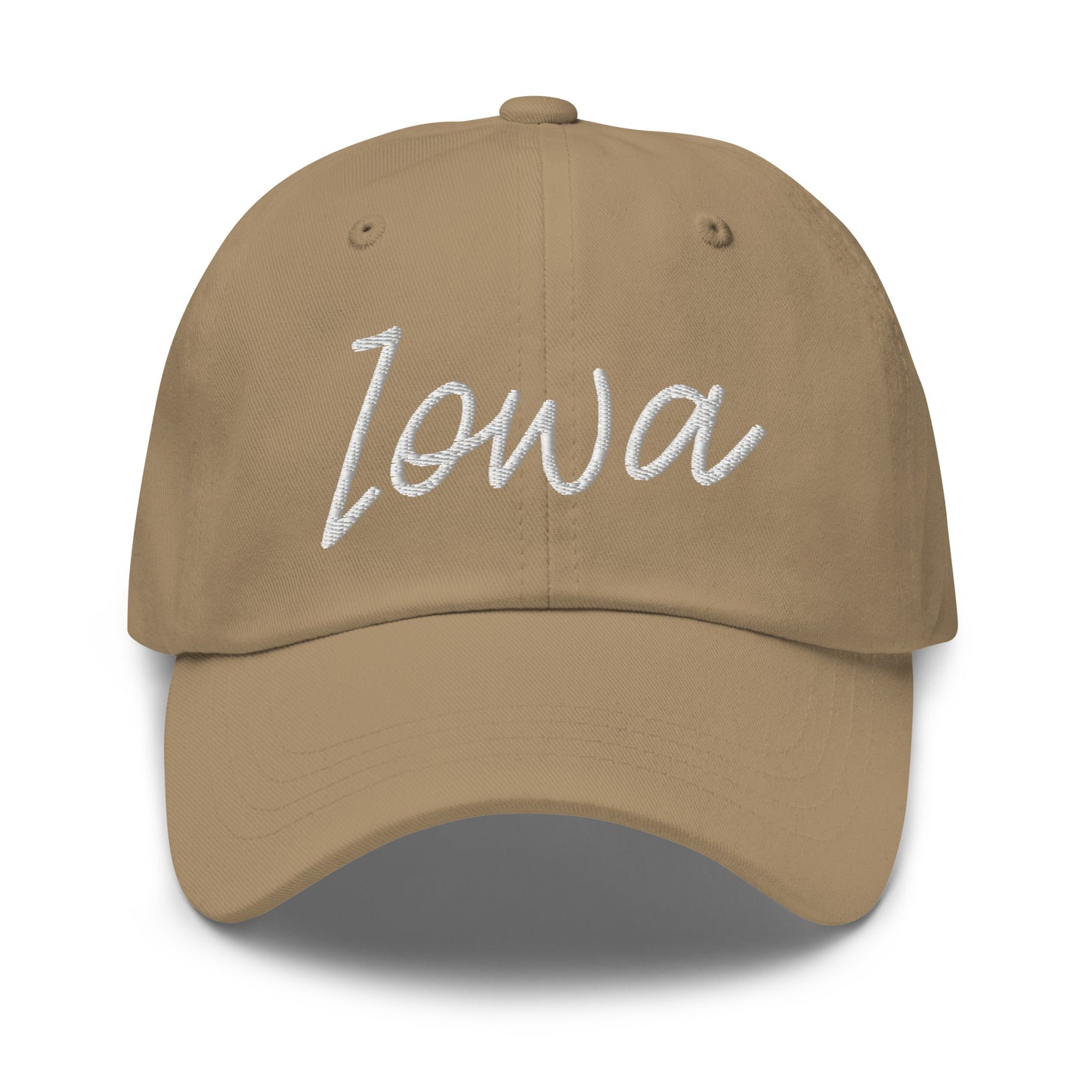 Iowa Retro Script Dad Hat