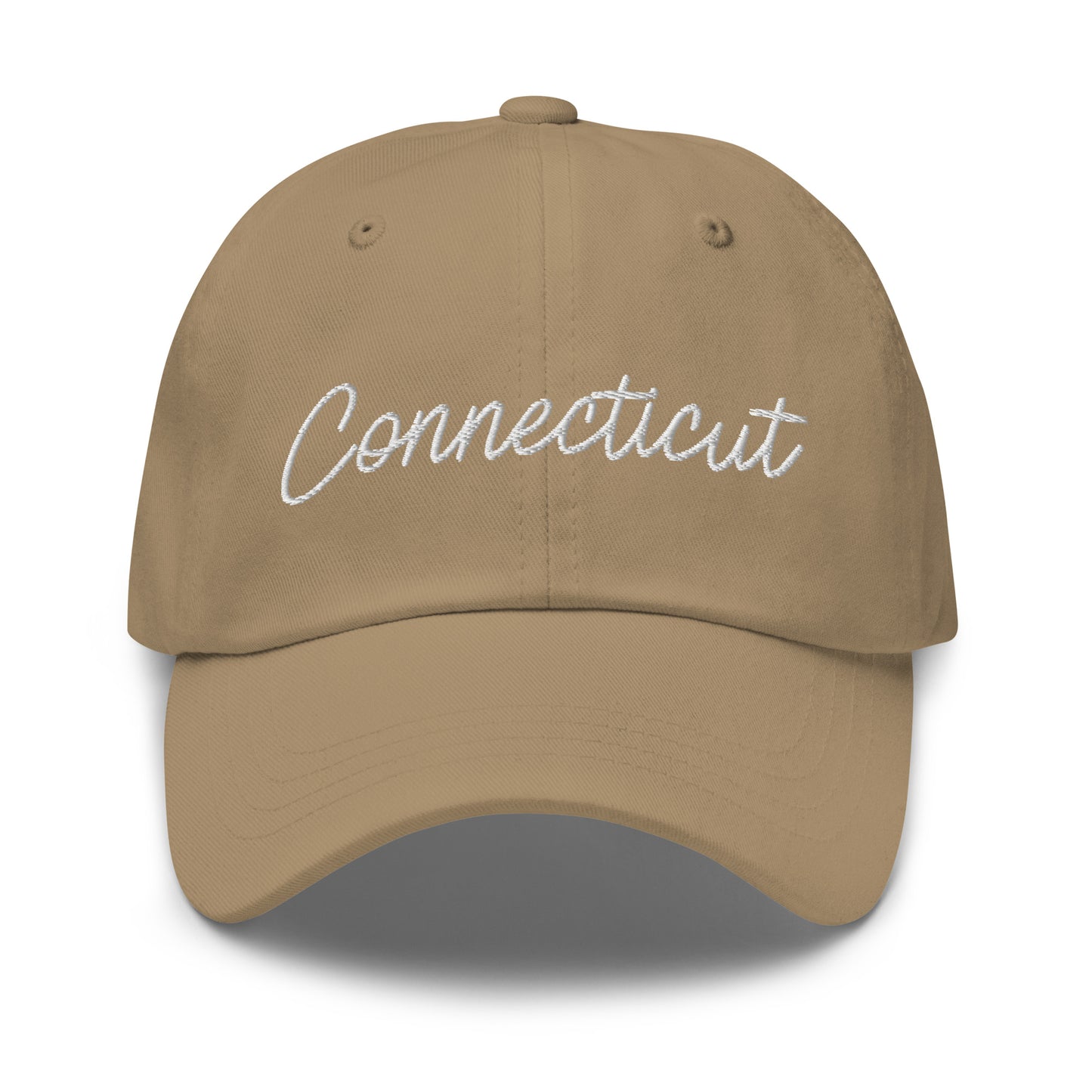 Connecticut Retro Script Dad Hat