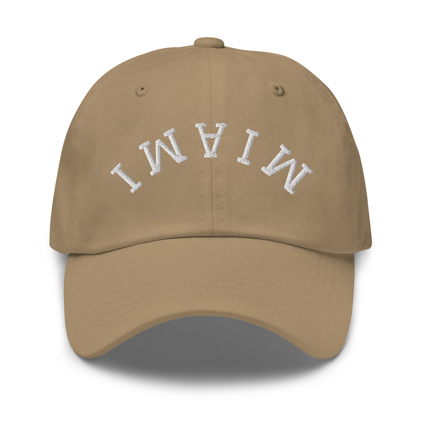 Miami Upside Down Arch Dad Hat