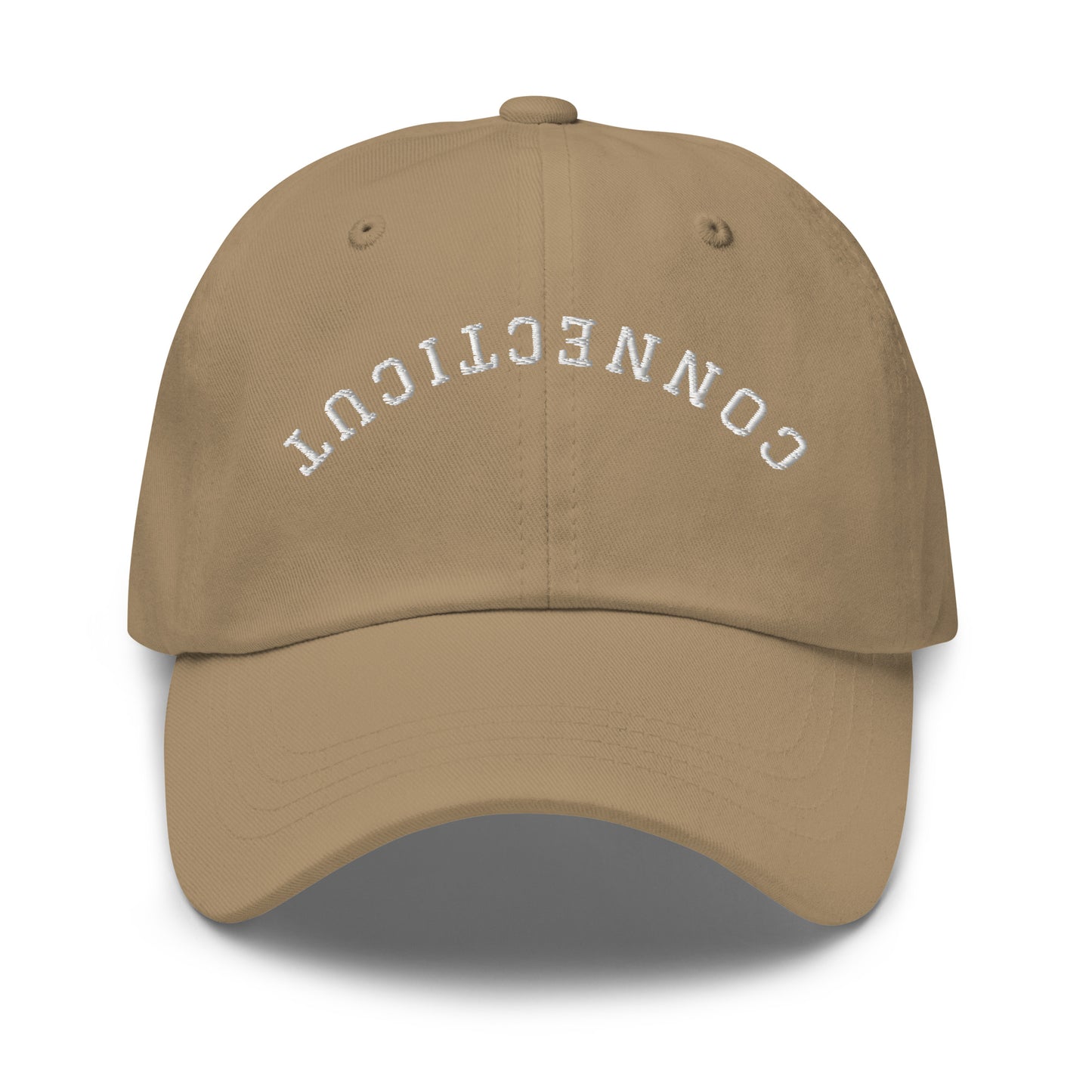 Connecticut Upside Down Arch Dad Hat