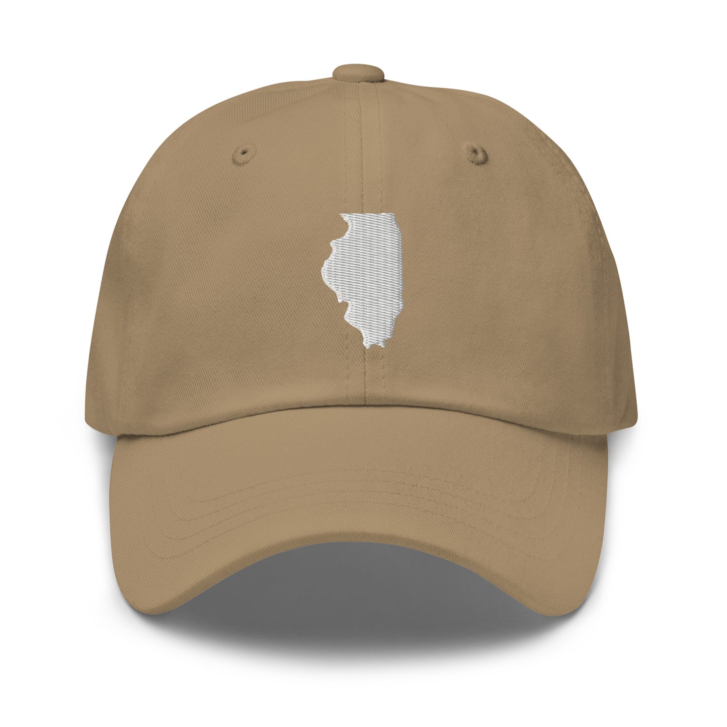 Illinois State Silhouette Dad Hat