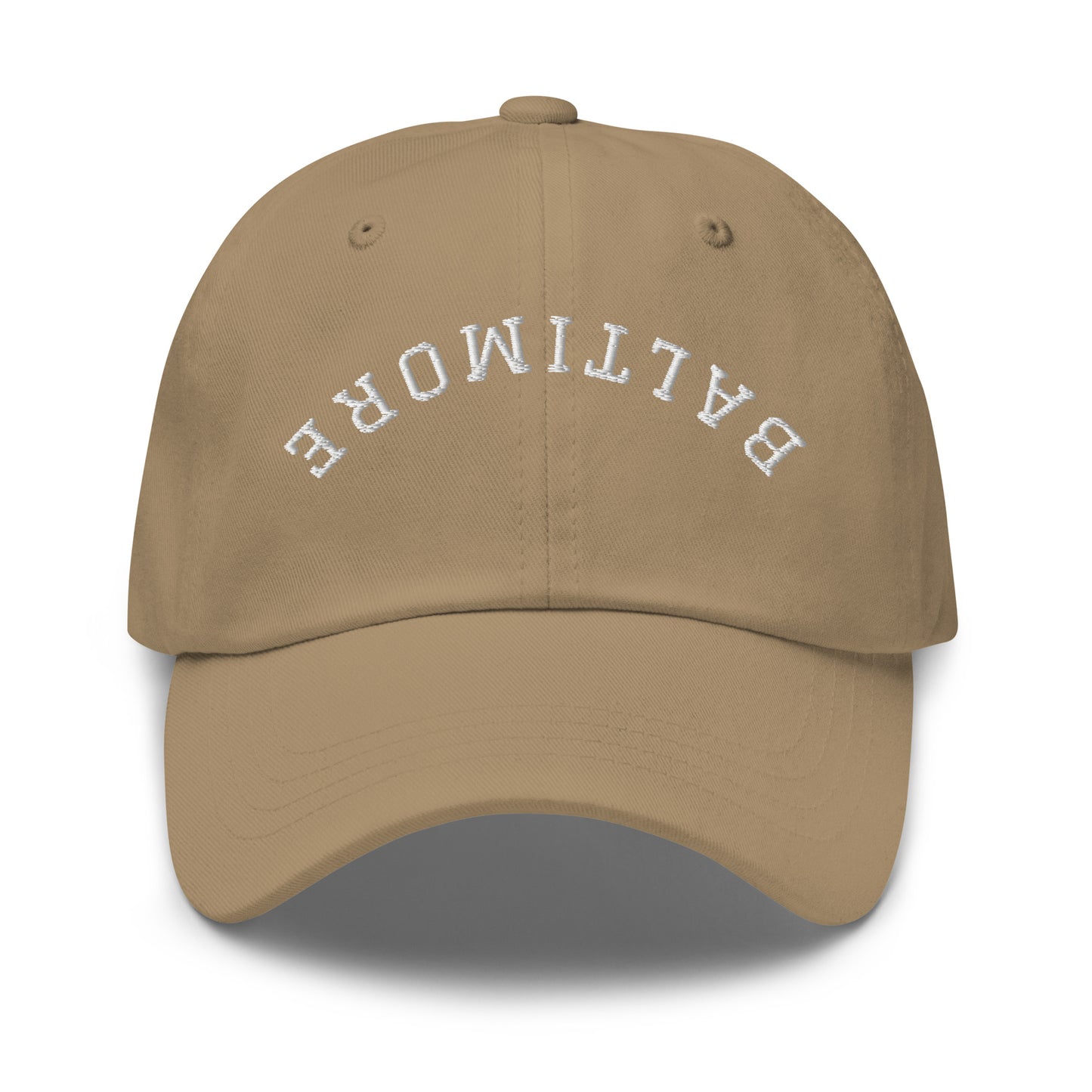 Baltimore Upside Down Arch Dad Hat