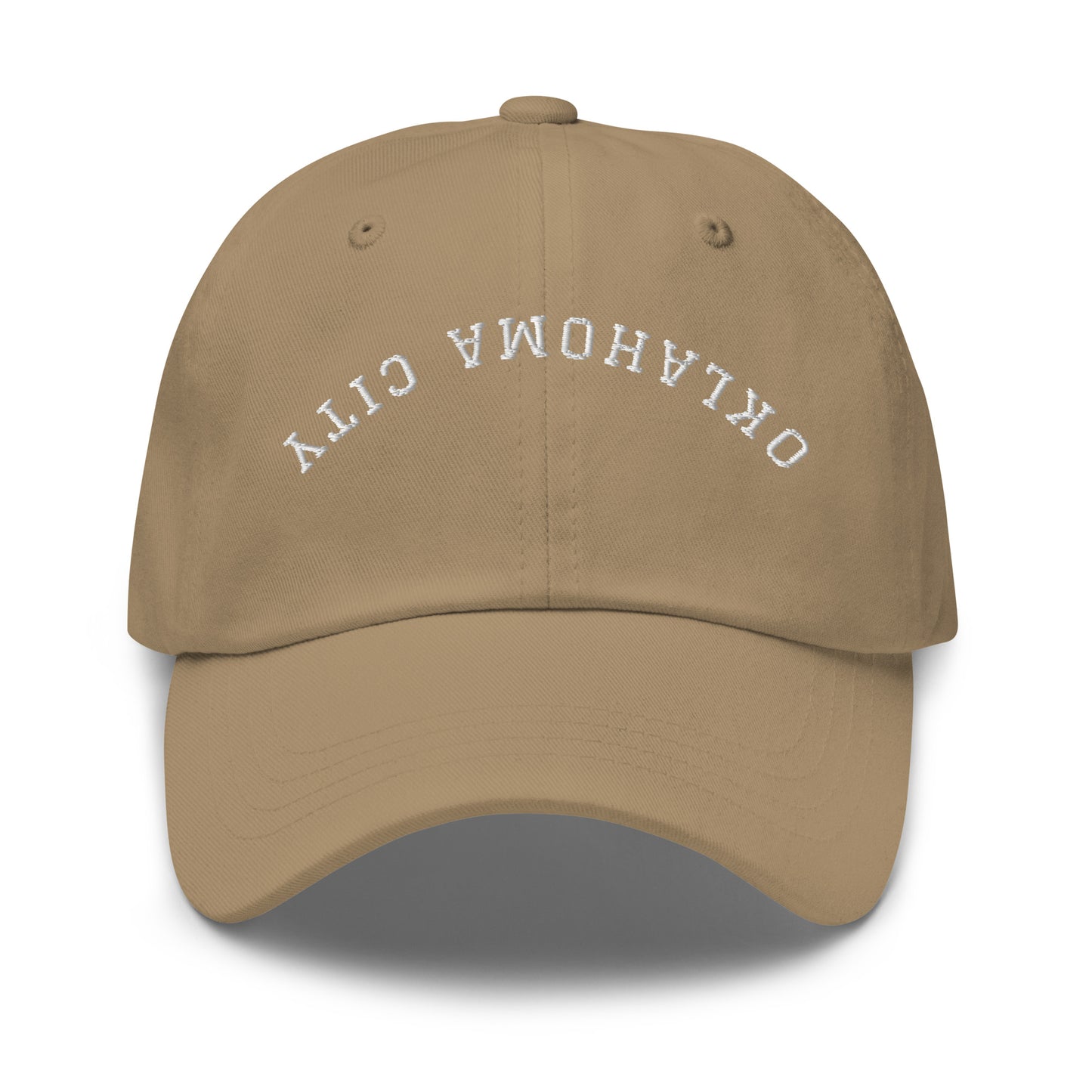 Oklahoma City Upside Down Arch Dad Hat