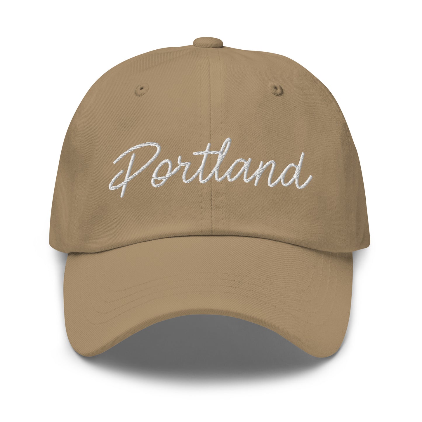 Portland Retro Script Dad Hat
