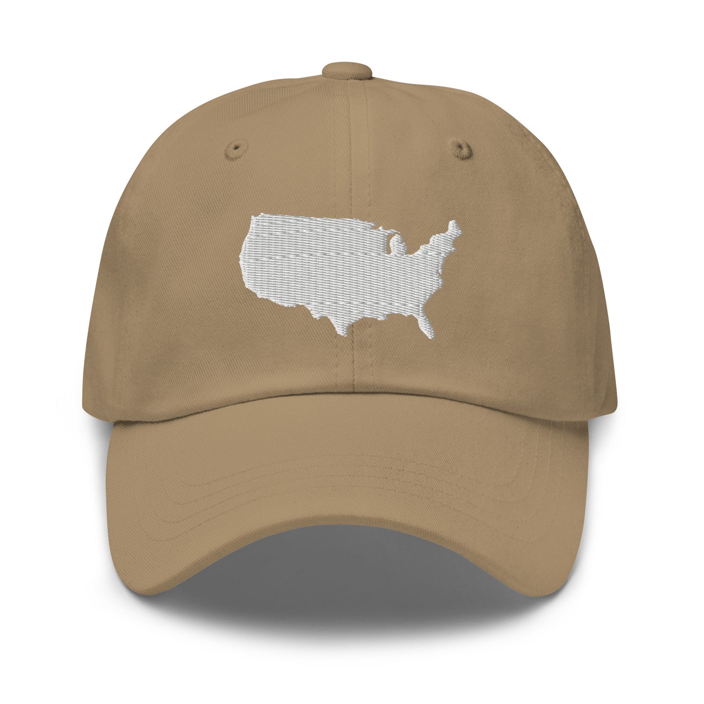 United States USA Silhouette Dad Hat