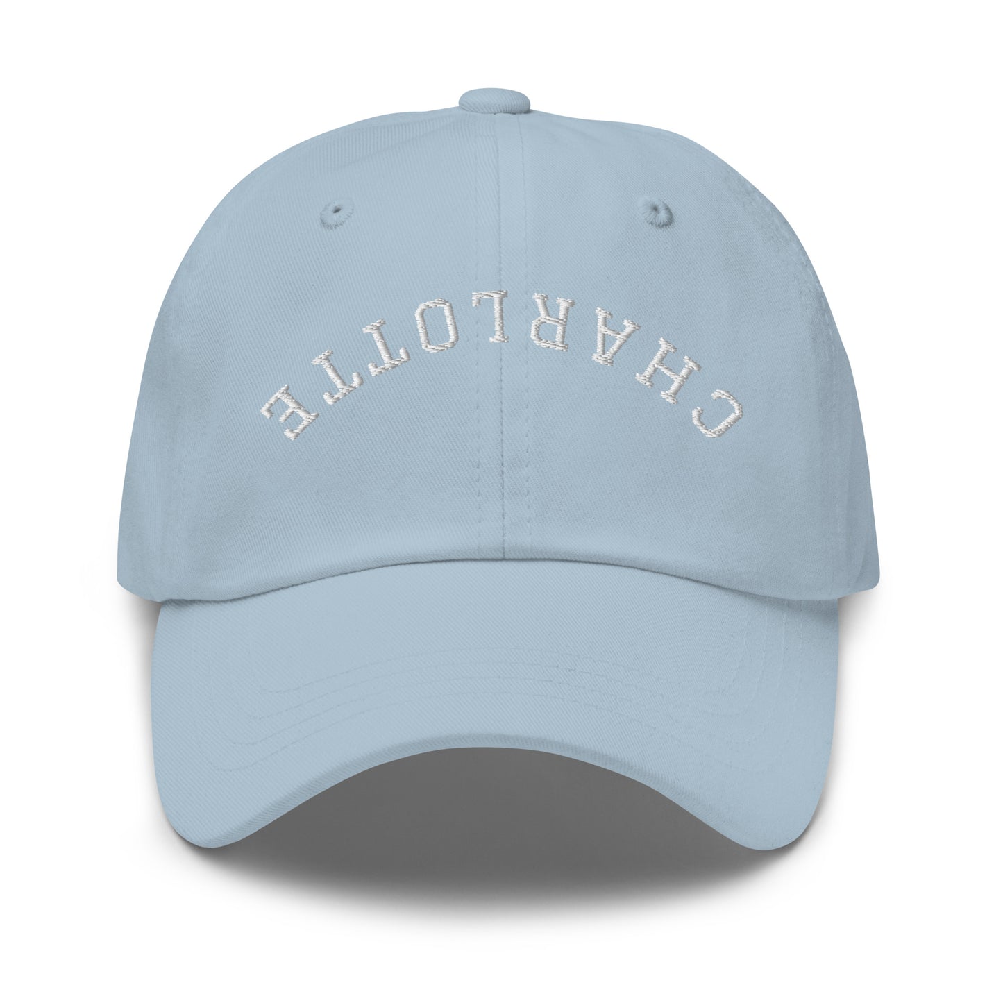 Charlotte Upside Down Arch Dad Hat