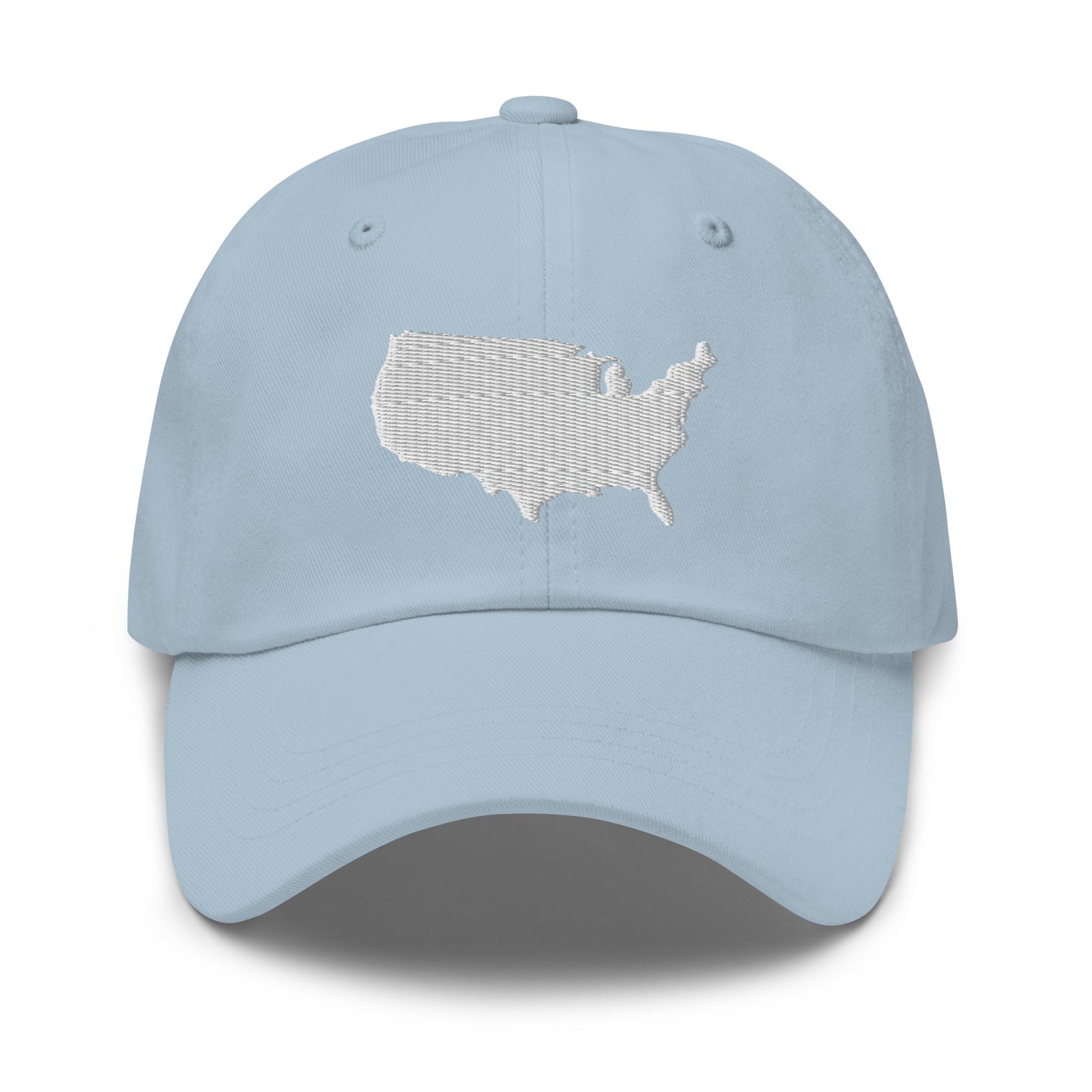United States USA Silhouette Dad Hat