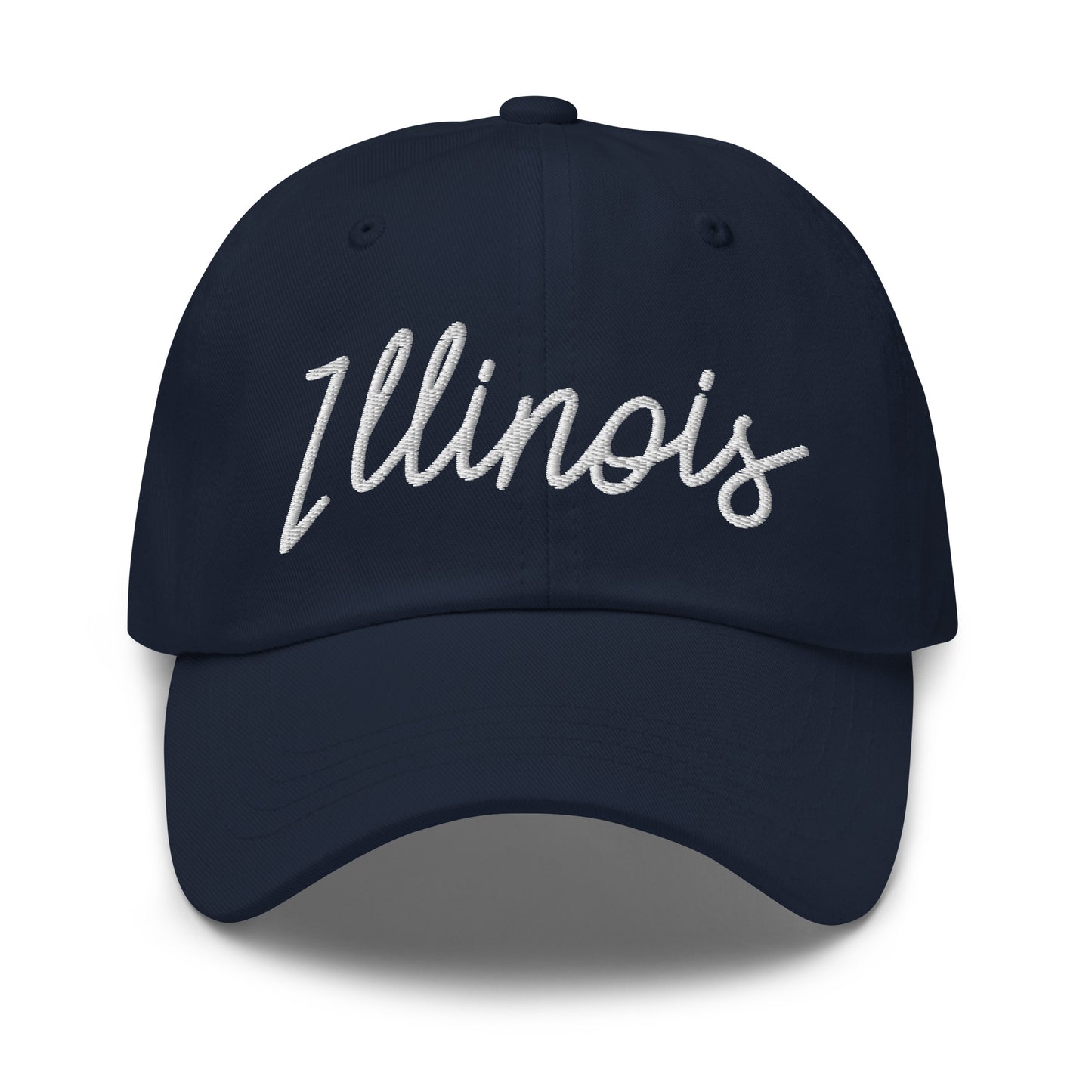 Illinois Retro Script Dad Hat