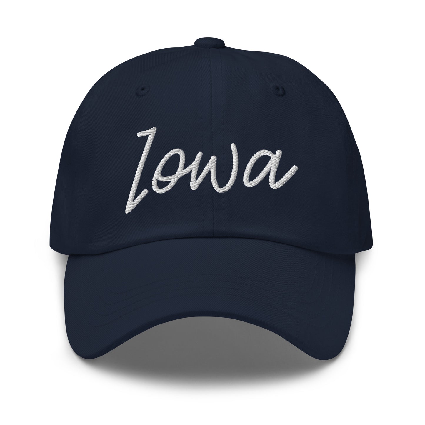 Iowa Retro Script Dad Hat