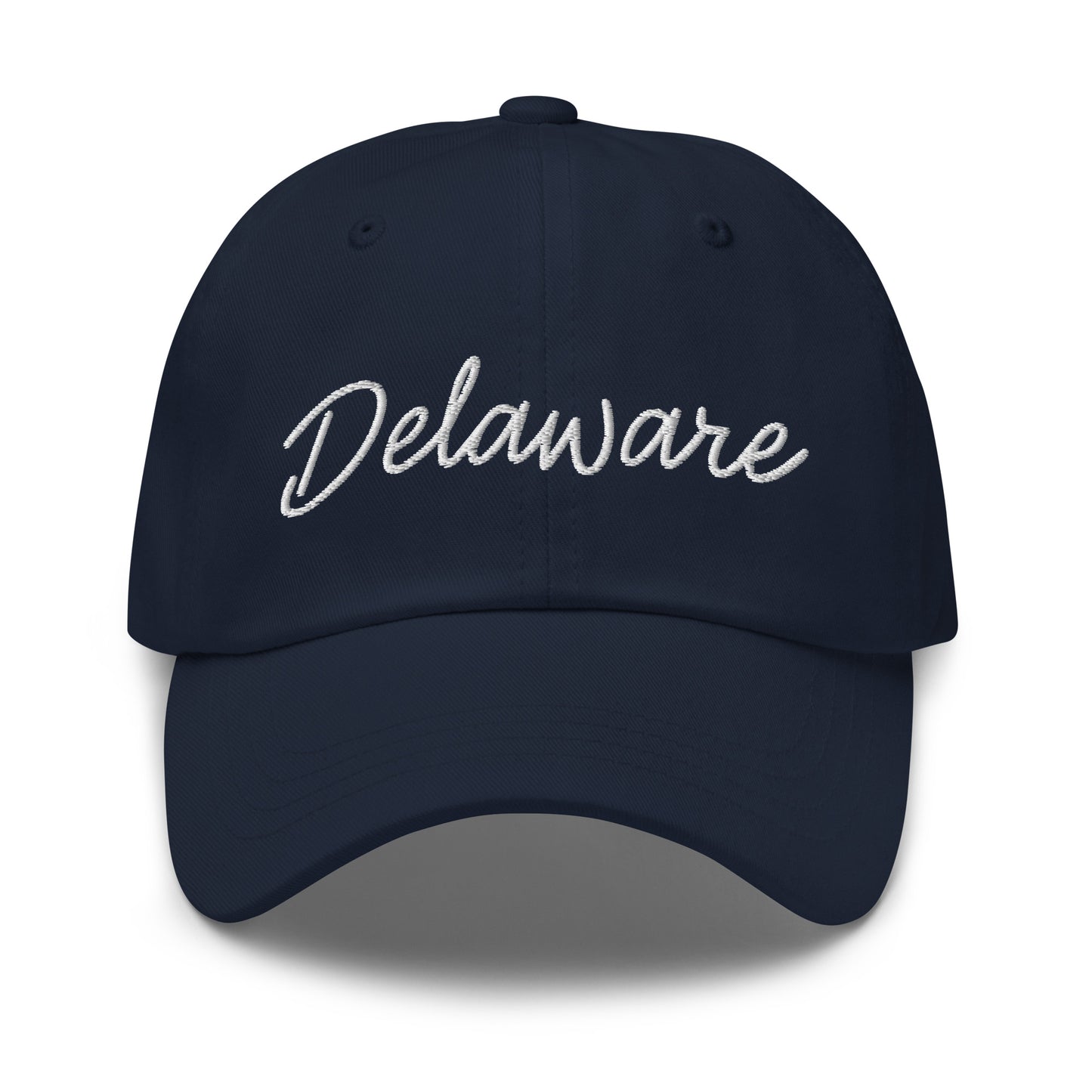 Delaware Retro Script Dad Hat