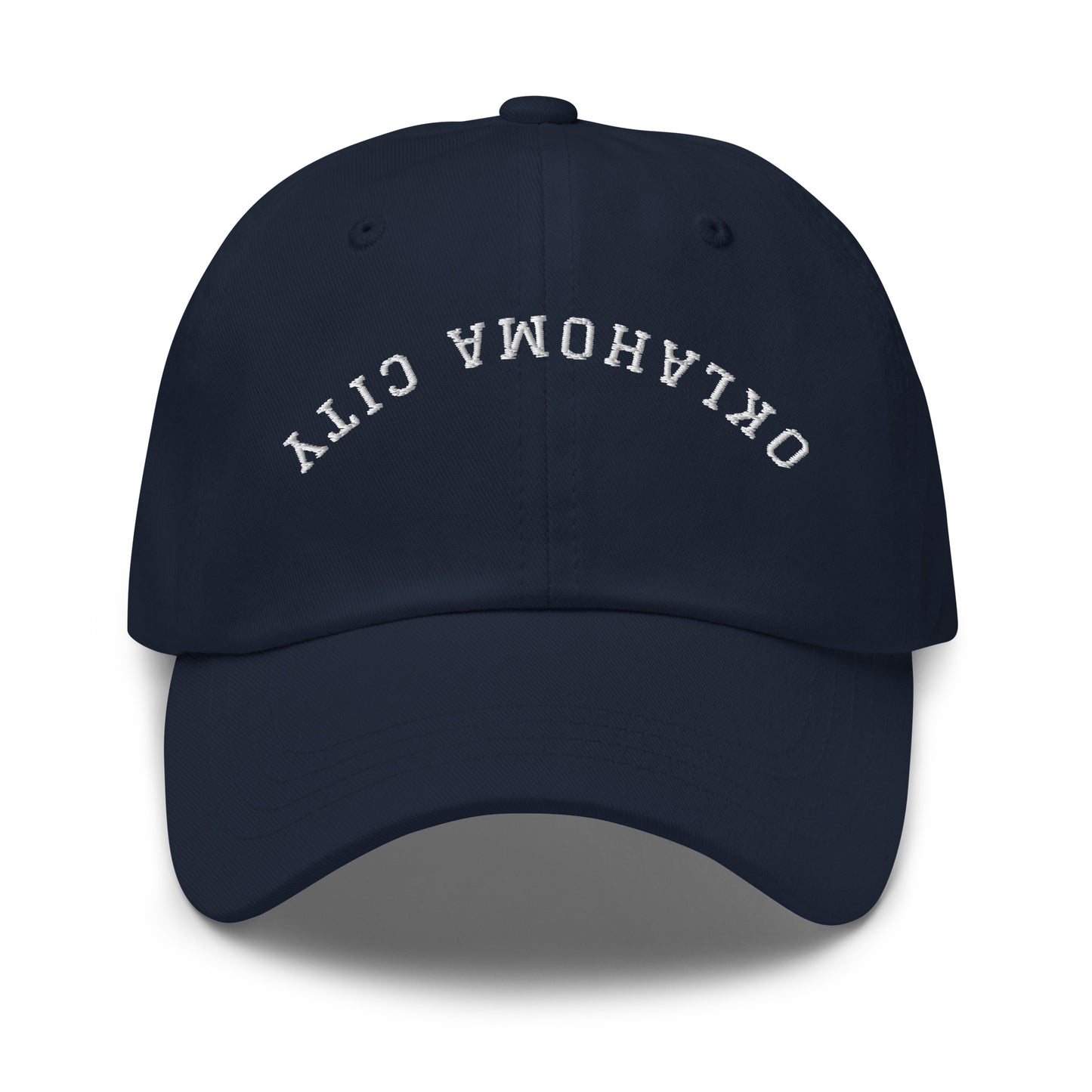 Oklahoma City Upside Down Arch Dad Hat