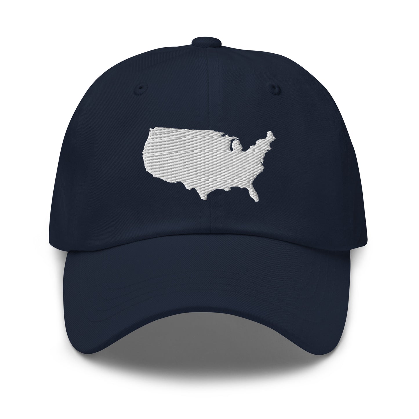 United States USA Silhouette Dad Hat