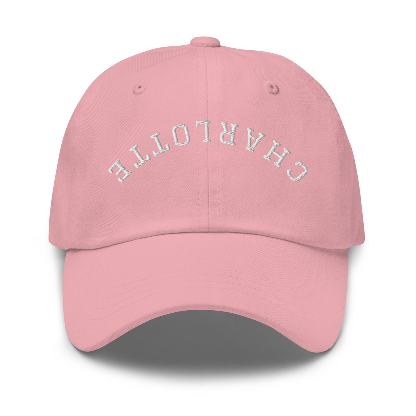 Charlotte Upside Down Arch Dad Hat
