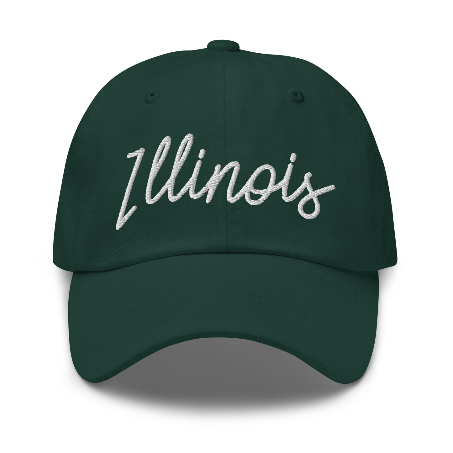 Illinois Retro Script Dad Hat