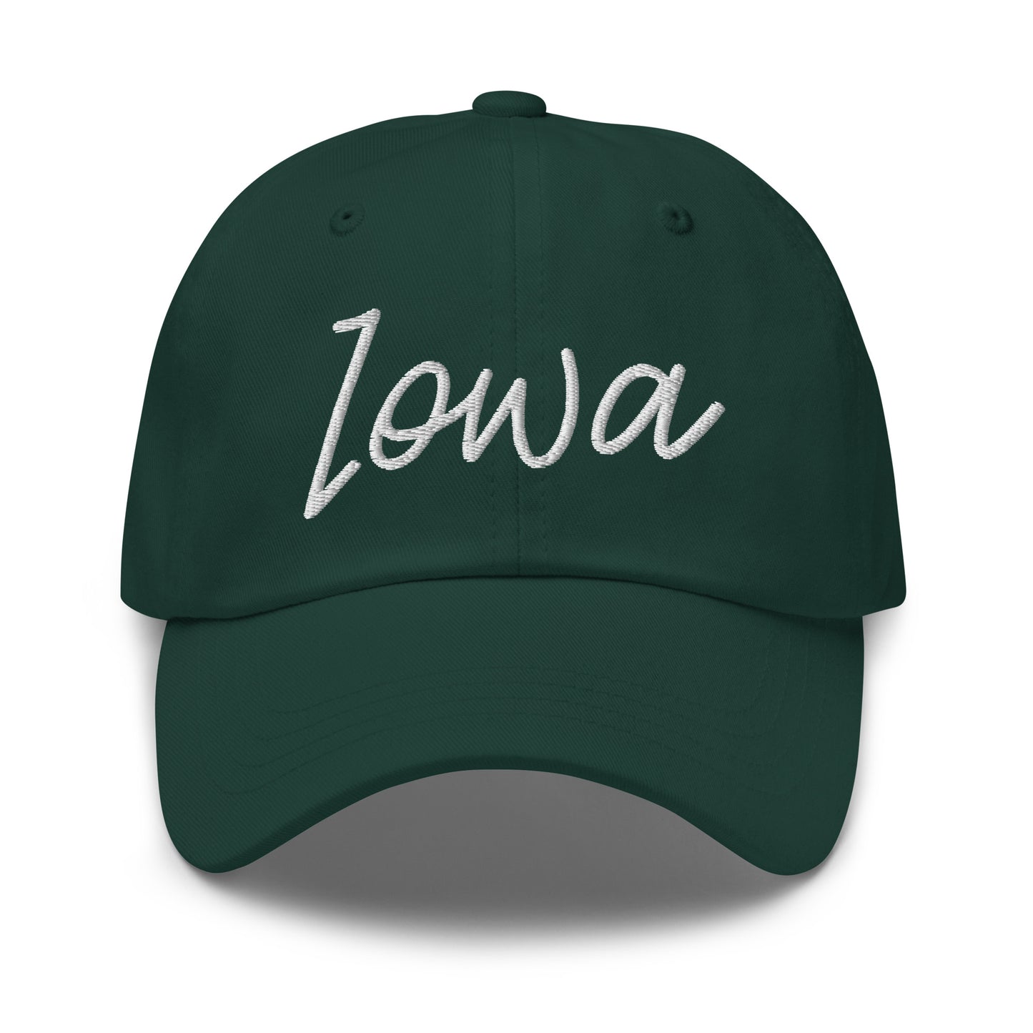 Iowa Retro Script Dad Hat