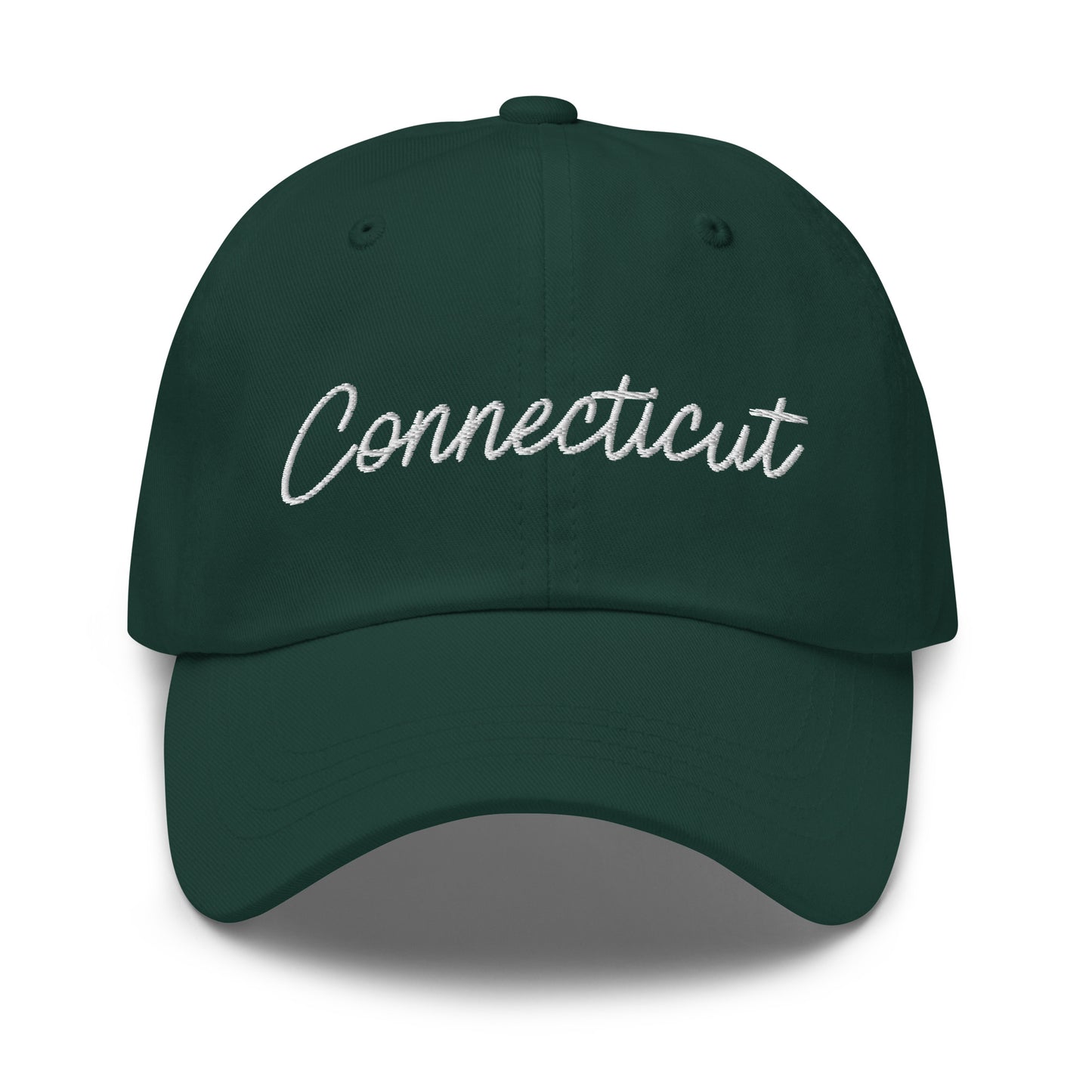 Connecticut Retro Script Dad Hat