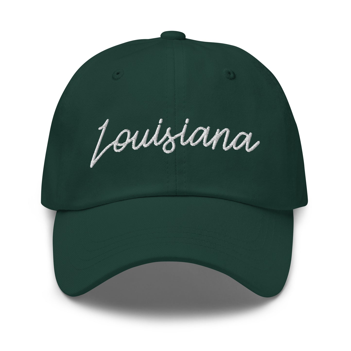 Louisiana Retro Script Dad Hat