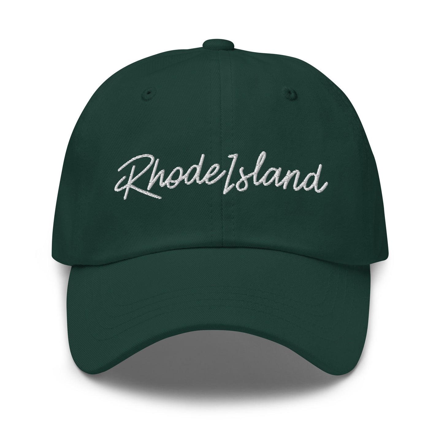 Rhode Island Retro Script Dad Hat