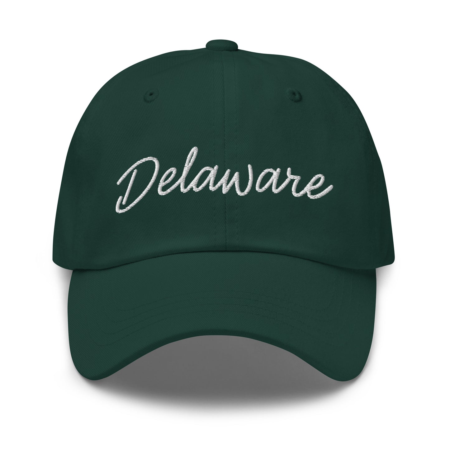Delaware Retro Script Dad Hat