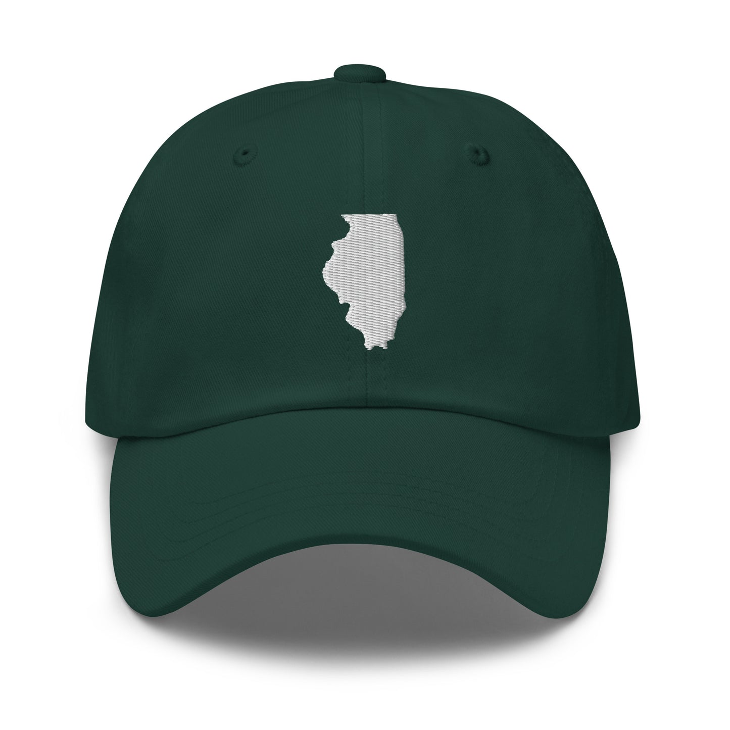 Illinois State Silhouette Dad Hat
