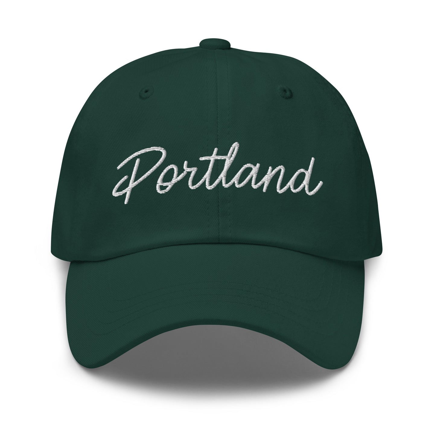 Portland Retro Script Dad Hat