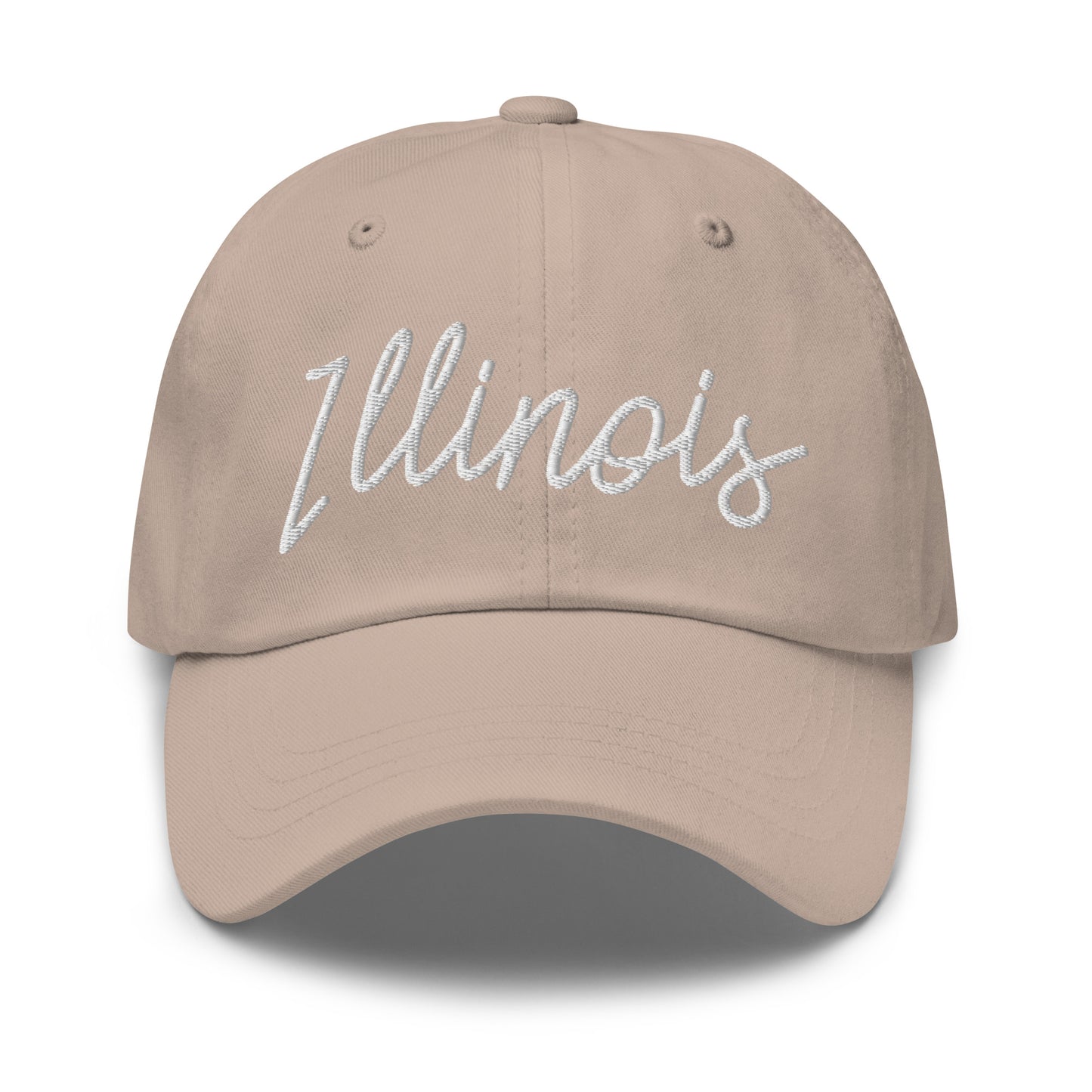 Illinois Retro Script Dad Hat