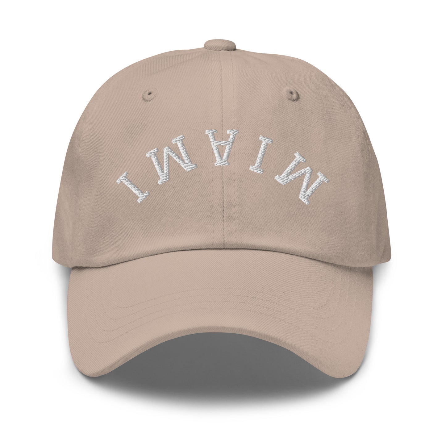 Miami Upside Down Arch Dad Hat