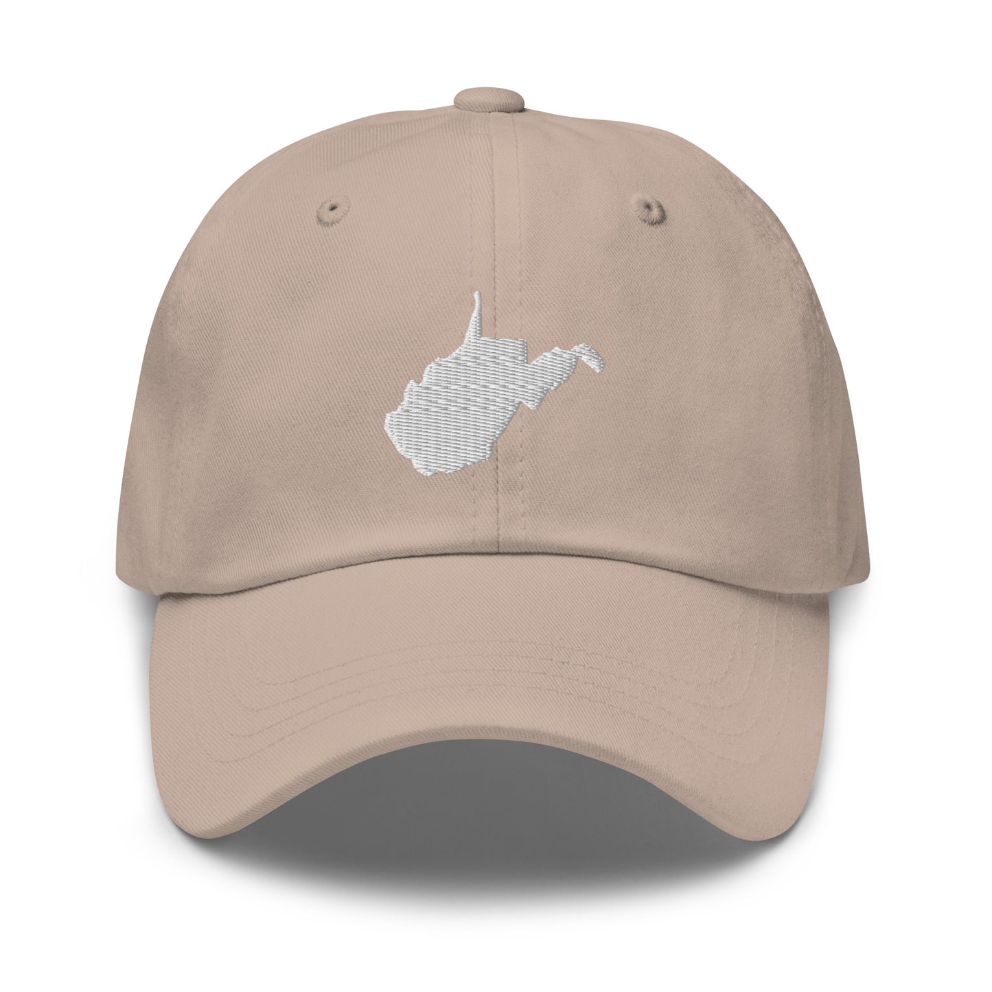 West Virginia State Silhouette Dad Hat