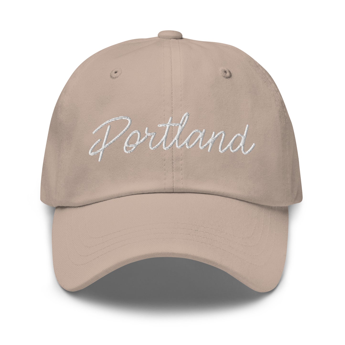 Portland Retro Script Dad Hat