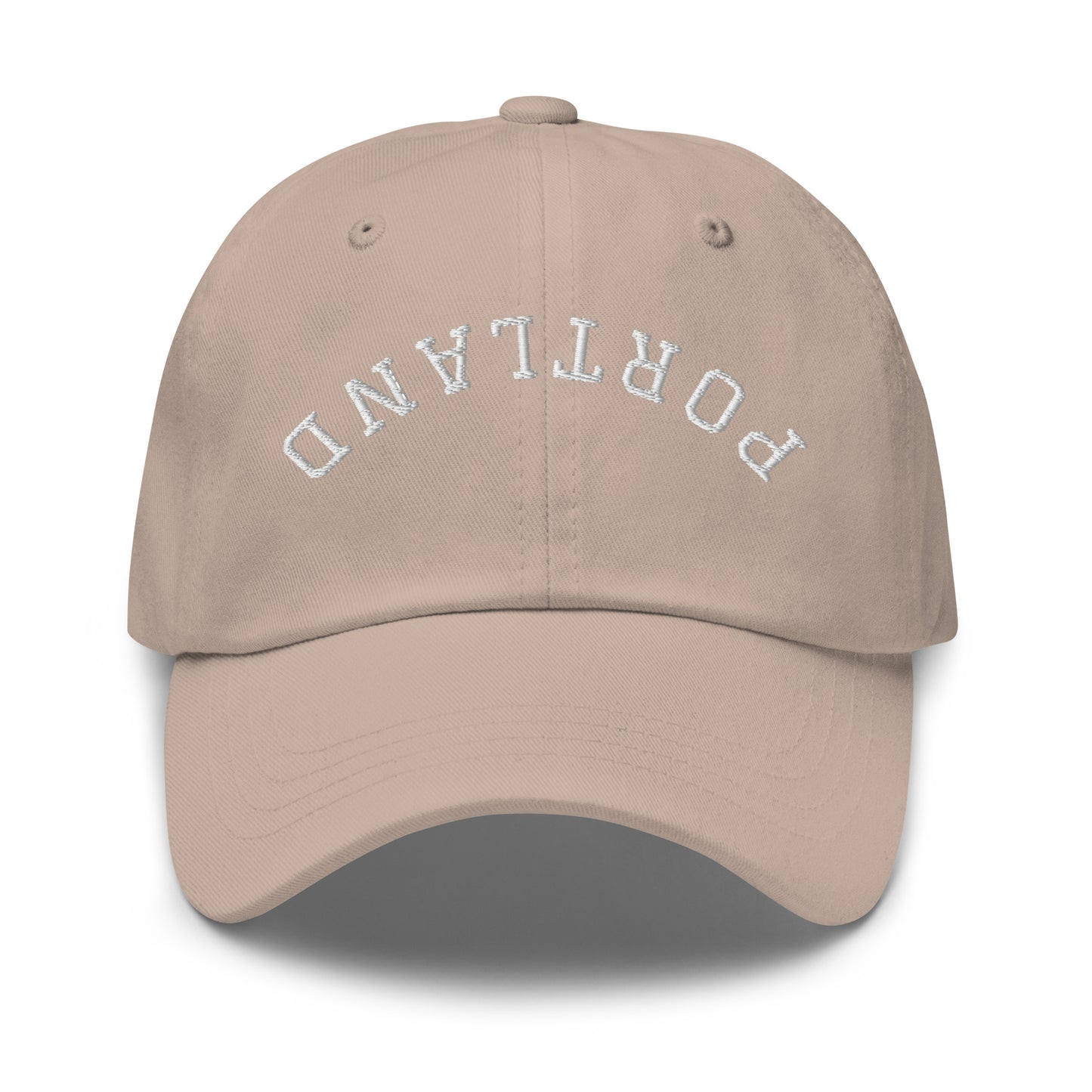 Portland Upside Down Arch Dad Hat