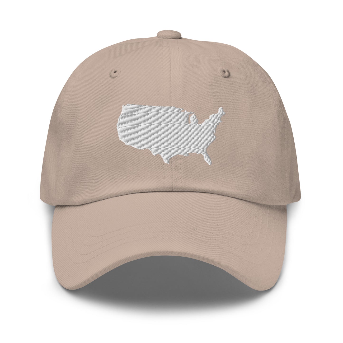United States USA Silhouette Dad Hat