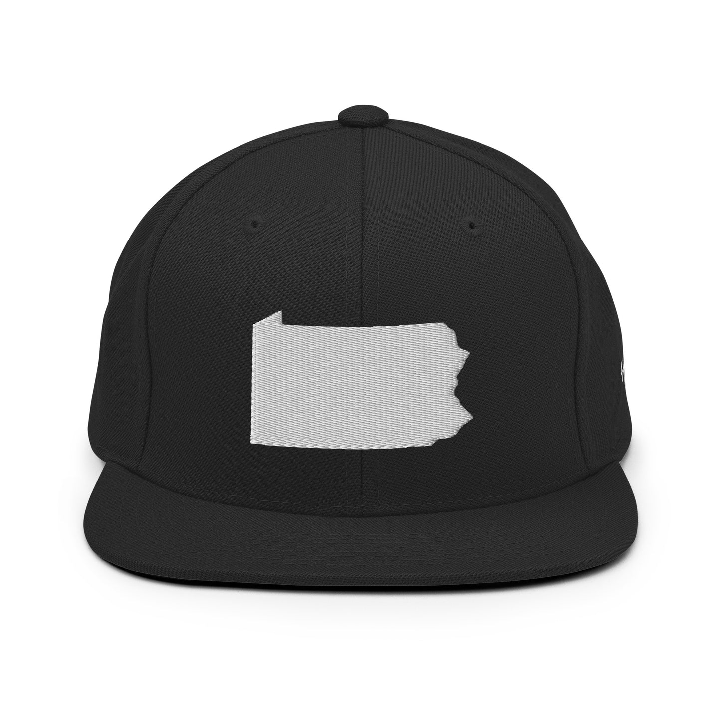 Pennsylvania State Silhouette 6 Panel Snapback Hat