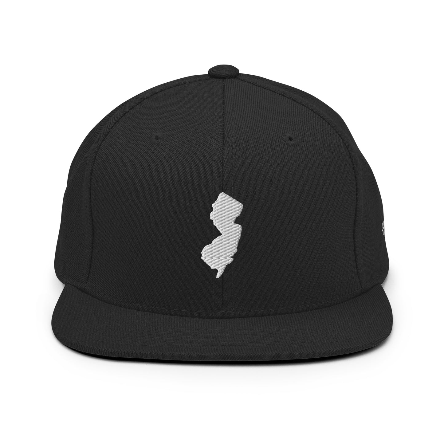 New Jersey State Silhouette 6 Panel Snapback Hat