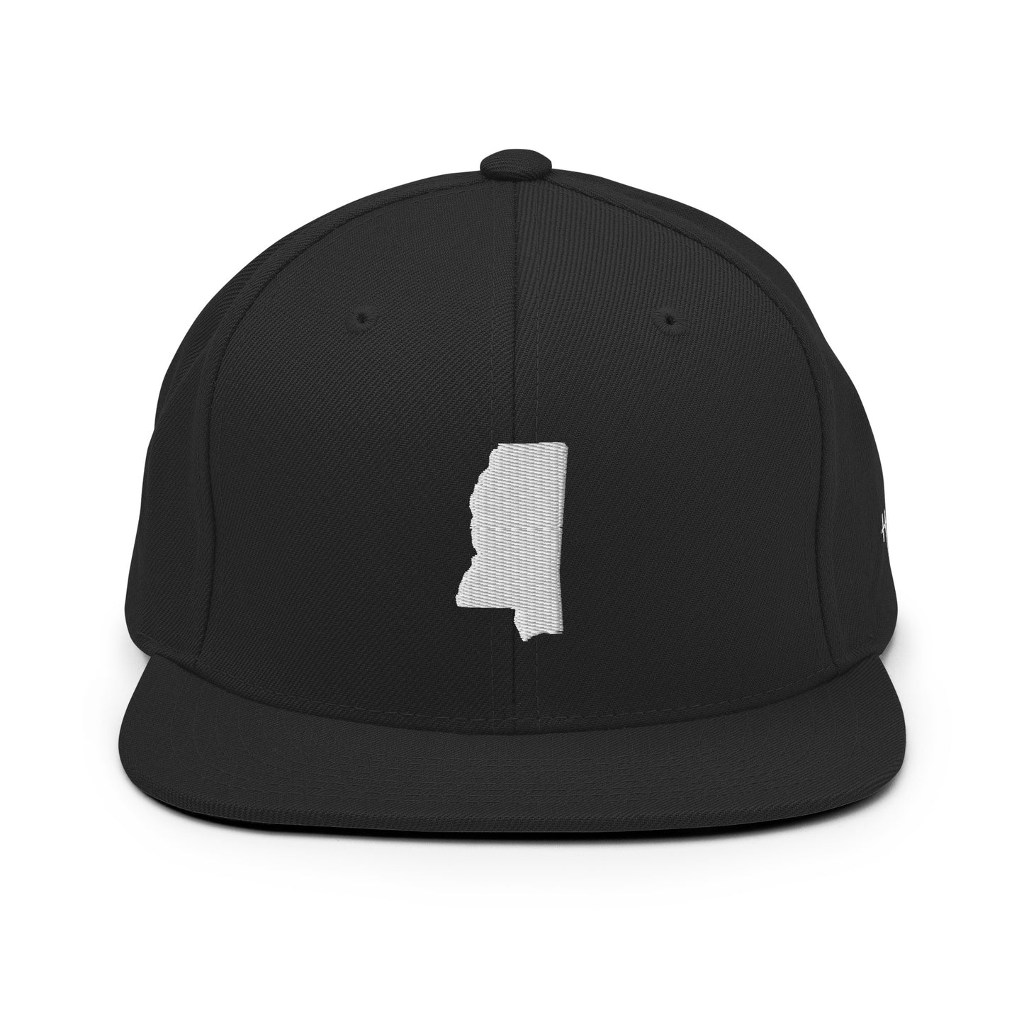 Mississippi State Silhouette 6 Panel Snapback Hat