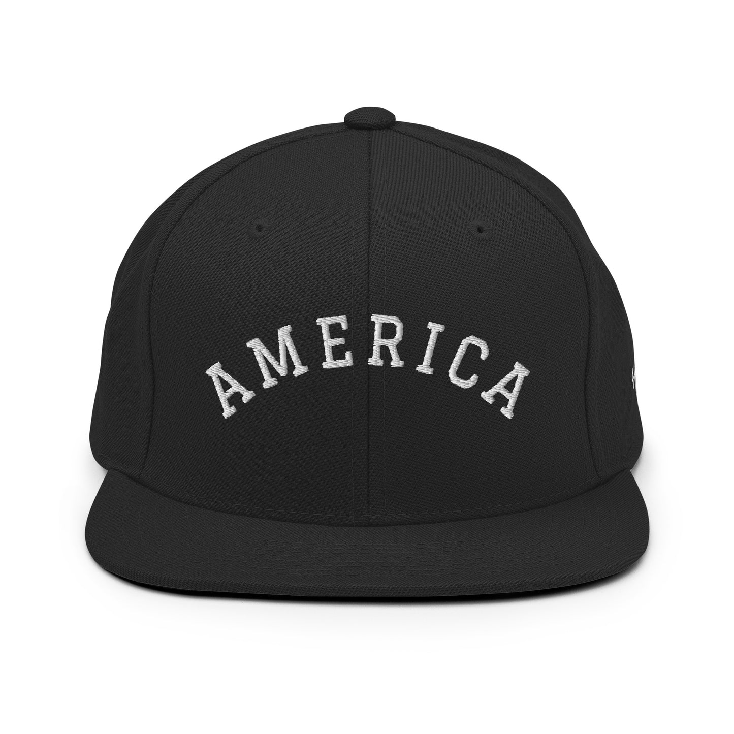 United States USA "America" Arch 6 Panel Snapback Hat